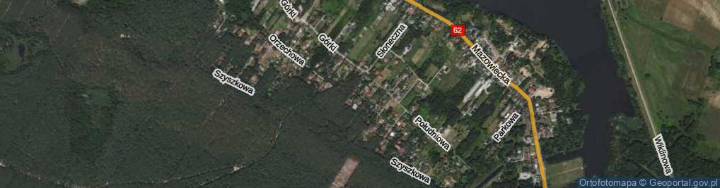 Zdjęcie satelitarne Dębowa ul.